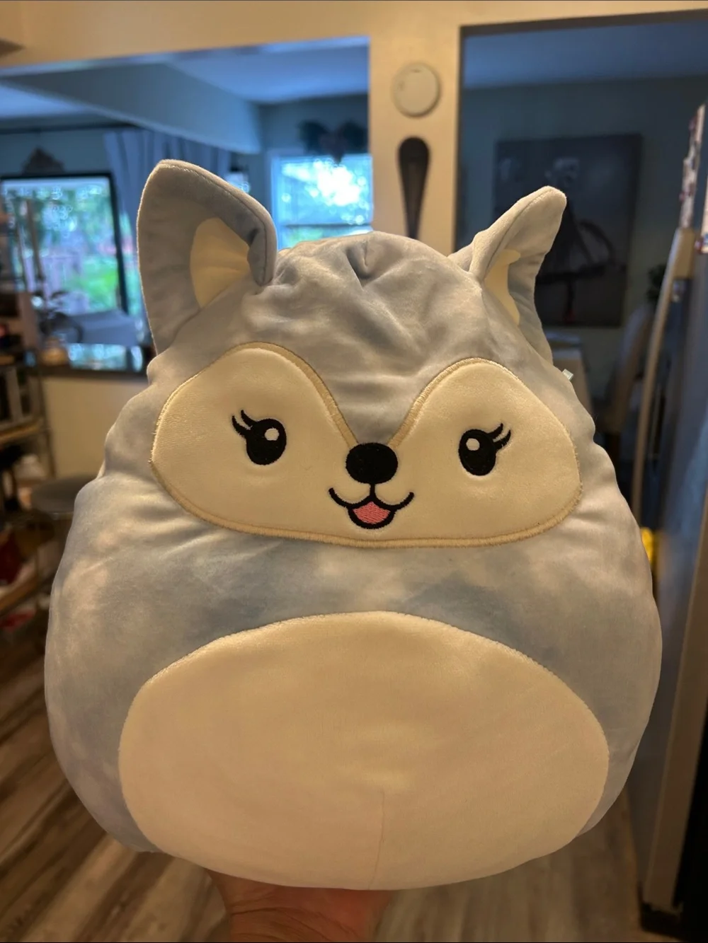 Plush Blue Fox Kids Plush Toy - Soft Cuddly Companion